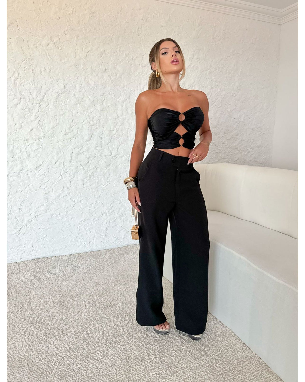 Calça alfaiataria Nara